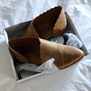 Vegan Leather Side Cut Out Booties